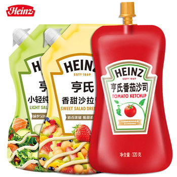 Heinz Tomato Sauce 320g Ketchup French Fries Hamburger Dipping Sauce Pasta Sauce French Fries Seasoning Sauce Salad Sauce
