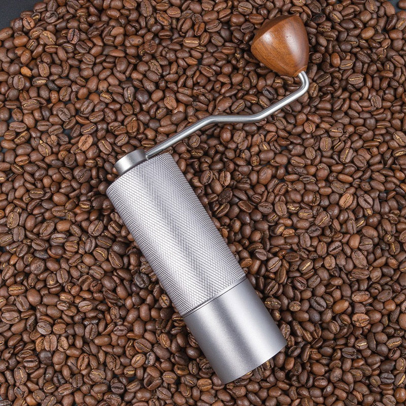 Source in stock Hand Coffee Grinder Coffee Grinder Household Hand Coffee Grinder Removable Filter Element
