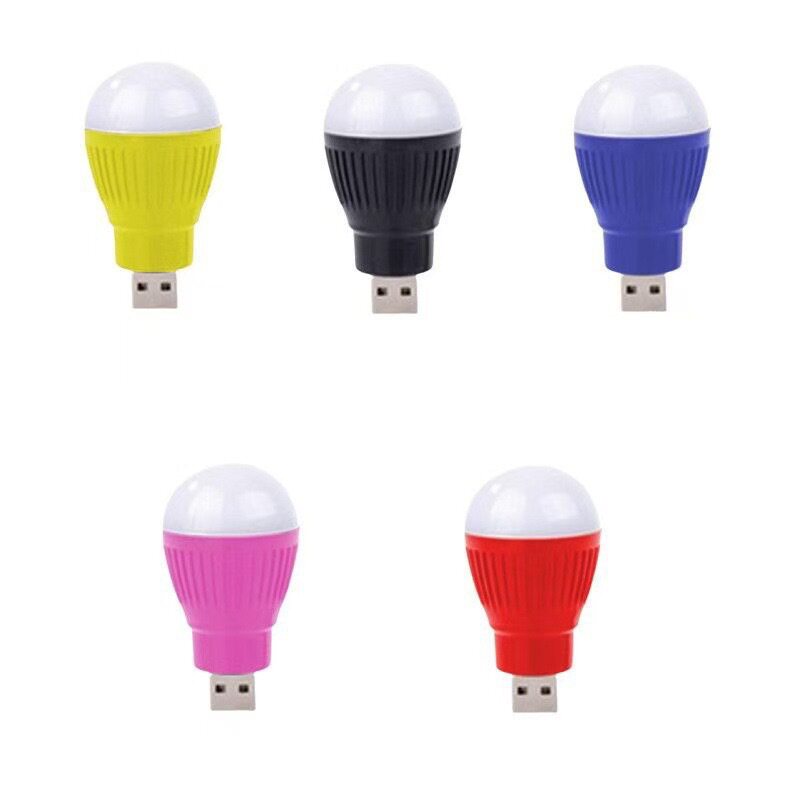 Wholesale USB Night Light Led Portable Lighting Colorful Small Light Bulb Bedroom Dormitory Rv USB Bedside Lamp