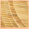 Purely Handmade Sorghum Straw Cover Curtain Natural Dumpling Grate Double-Layer Round Home Dining Mat Tray