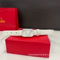 White + white buckle