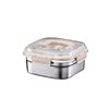 Cross-border Explosions 316 Stainless Steel Preservation Box Refrigerator Storage Box Fruit Lunch Box with Lid Portable Lunch Box