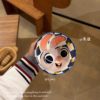 Zootopia Cartoon Animal Ceramic Bowl Gift Box Set of 4 Cute Tableware Set Creative Gift Dessert Bowl