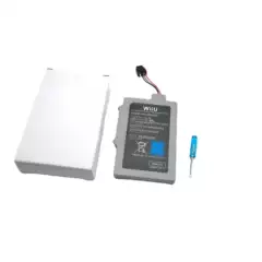 Suitable for WIIU controller battery WIIU PAD controller battery replacement 3600mAh high-capacity with screwdriver