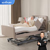 Multifunctional Electric Adjustable Nursing Bed for the Elderly, Three-Function Fully Automatic Overall Adjustable Single Bed