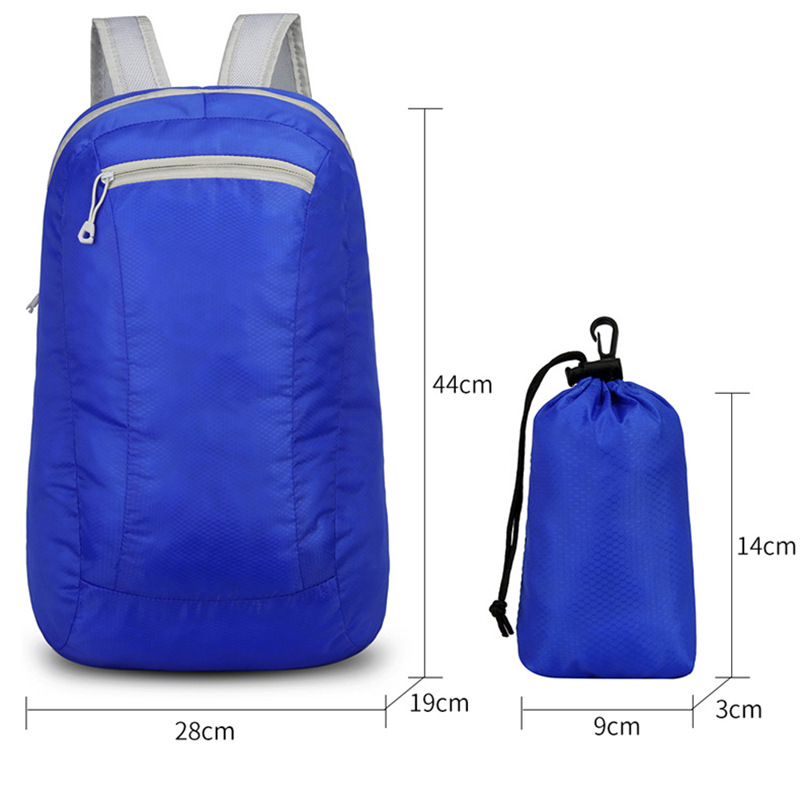 折叠包户外皮肤包双肩包运动背包大容量旅行活动包定印制logo休闲