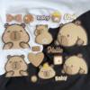PVC soft rubber decoration handmade DIY accessories cute capybara kappibala mobile phone ipad shell jewelry refrigerator magnets