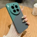 Water-coated carbon fiber pc (black + green)