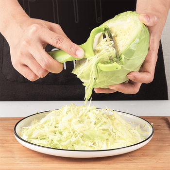 Cross-border cabbage grater household fruit and vegetable scraping peeling knife wide mouth peeler multifunctional peeler wholesale