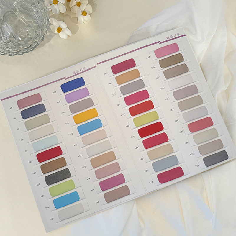 Xiangxing Manufacturer Wholesale 30D Colored Interlining Fabric, Garment Interlining, Adhesive Interlining, Colored Satin Ribbon for Shoes, Hats, and Clothing