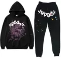 Y black purple net white sp5der