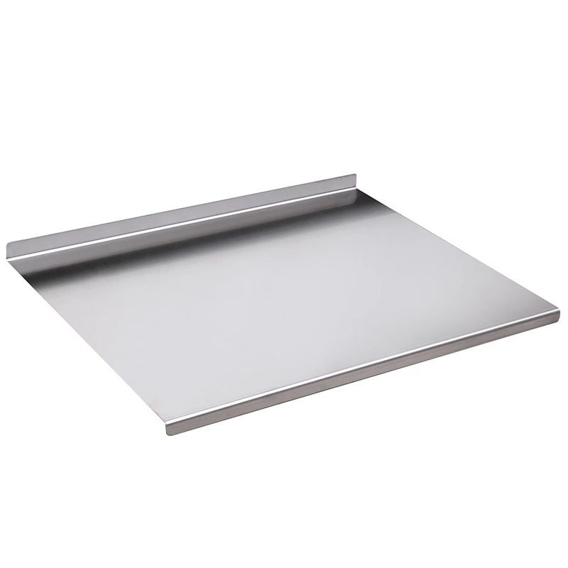 Stainless Steel Panel Cutting Board and Dough Rolling Panel Household Kitchen Cutting Board Fruit Chopping Board Antibacterial Thick Chopping Board