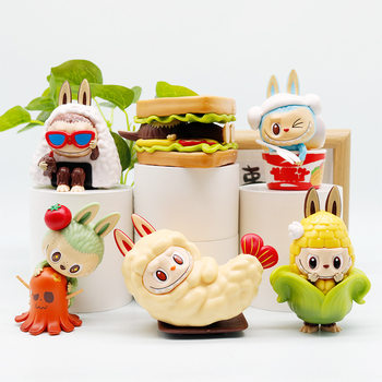 Labubu Weird Convenience Store Series Figures Blind Box Popmart Figures Blind Box Manufacturer Wholesale