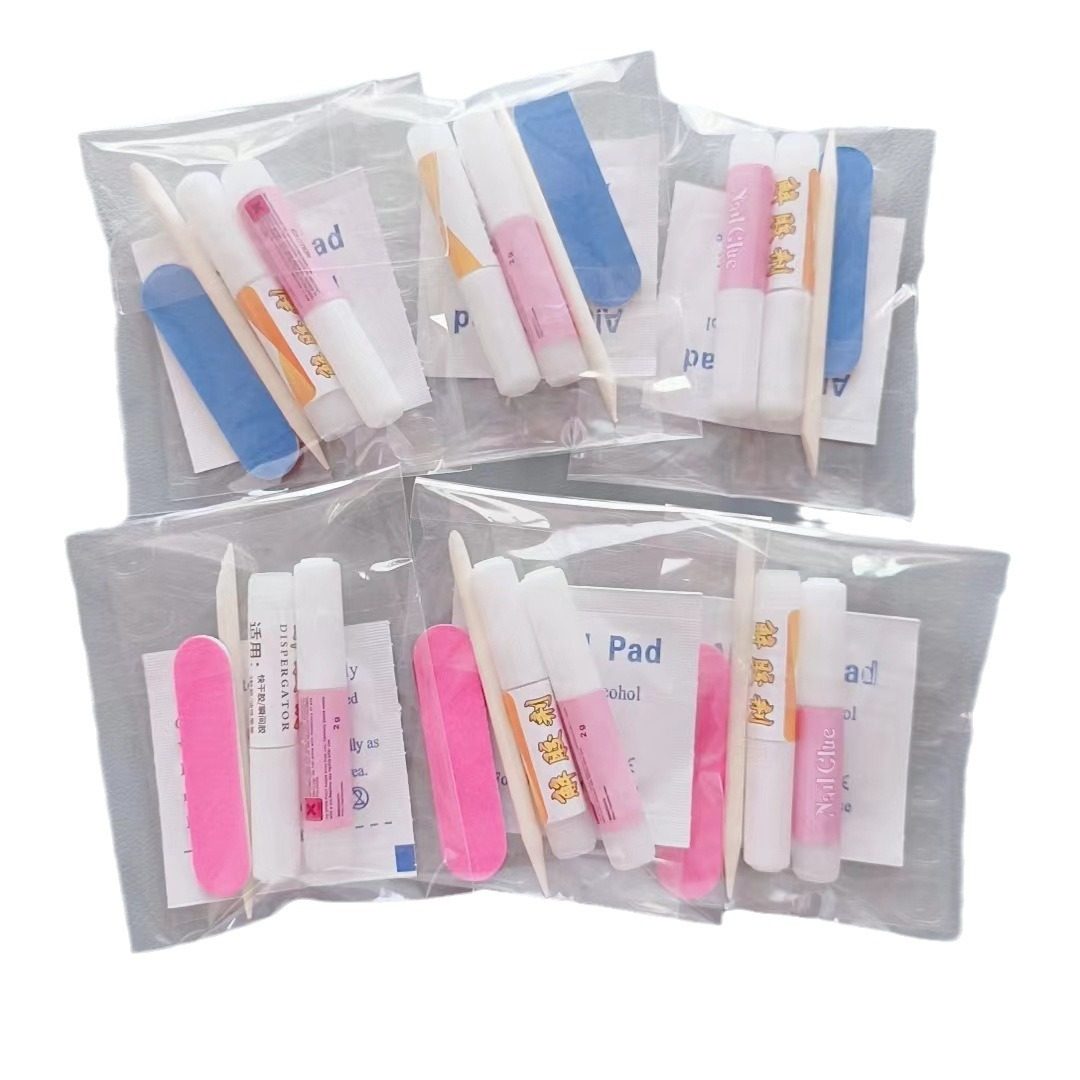 Wear nail tools suit six-piece set pure hand-wear nail tool kit jelly wholesale