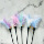 Производители оптом забавная кошачья палочка macaron color cat bell feather funny cat stick поставляет игрушки для домашних животных mini 1
