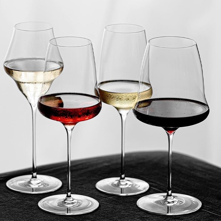 Cloud Red Wine Glass Full of Color Value High-grade Wine Glass Home Goblet Crystal Cup Light Luxury
