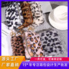 Cross-Border New Plush Coin Purse, Fashionable Leopard Print Wallet, Niche Simple Bag, Furry Card Bag Manufacturer