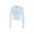 Light blue letter jacket