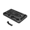 Ps5 Slim Cooling Base Ps5 Controller Charging Stand with Grb Light Game Disc Headphone Storage Cooling Base