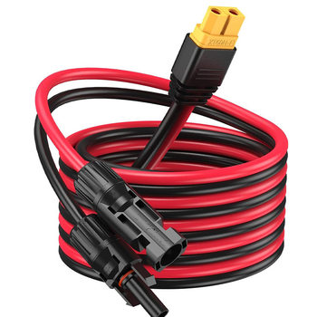 XT60 to MC4 energy storage connection photovoltaic line solar panel cable outdoor energy storage power line