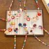 Children's Princess Cute Cartoon Beaded Necklace Little Girl Sanrio Clavicle Chain Pendant Accessories