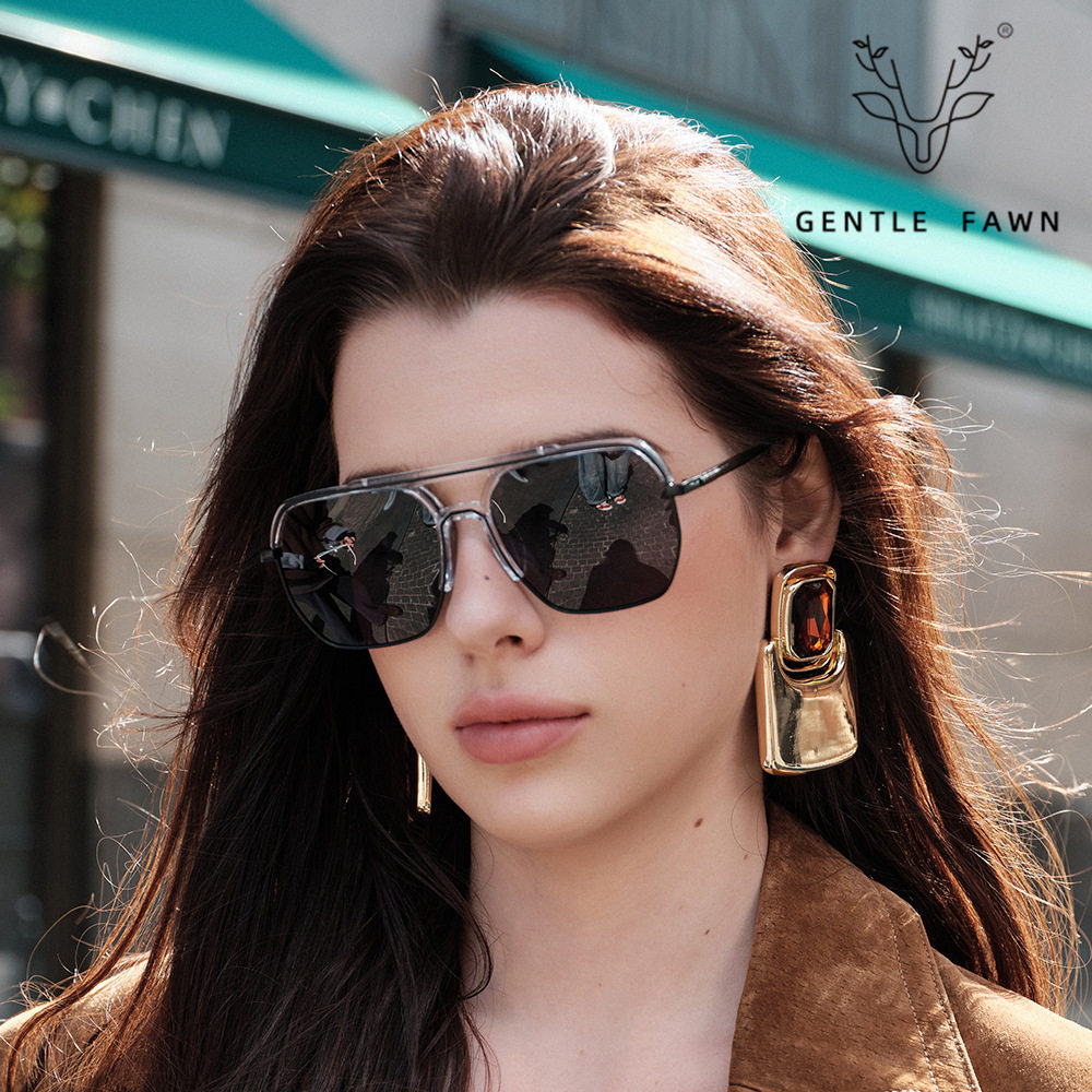 S31771 New 2024 Anti-blue Glasses Ins Trendy Flat Glasses Frame Metal Plain Style Glasses Frame Korean Style