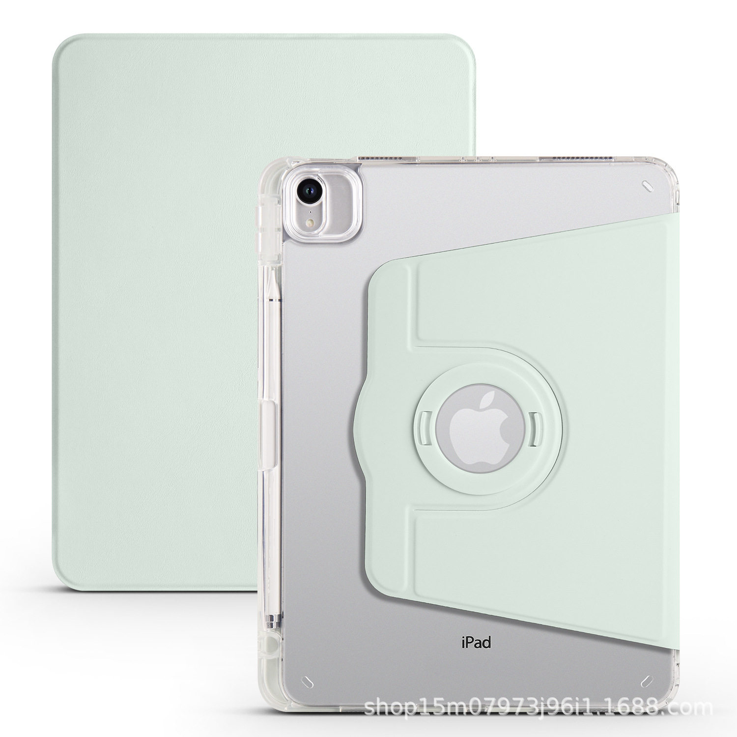 Suitable for 2023 new ipad10.9 inch high permeability three generation rotating detachable 10.9 inch 11 inch transparent protective cover