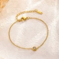 7718 gold one diamond