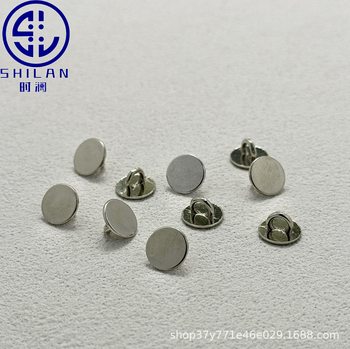Spot Metal Buttons Handmade DIY Clothing Accessories Accessories Bead Bottom Support Small Feet High Feet Flat