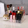 Lipstick Storage Box Dust-Proof Desktop Cosmetics Grid Display Rack High-Grade Acrylic Lip Glaze Storage Rack