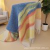 Casual Mohair Blanket Sofa Cover Blanket Nordic Style Sofa Blanket Office Nap All-Season Shawl