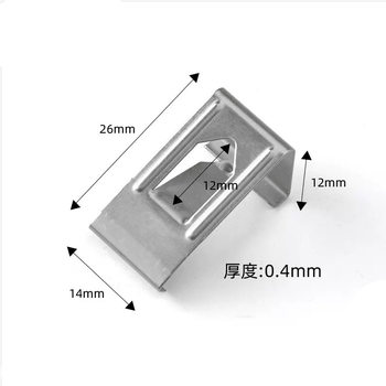 Photo Frame Back Panel Spring Clip Borderless Photo Wall Oil Painting Photo Frame Hardware Hook Accessories Photo Frame Back Panel Clip Spring Clip