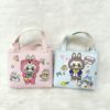 Cross-Border Cartoon Labubu Handbag Stationery Set Mini Handbag Student Men and Women Cute Leather Coin Purse