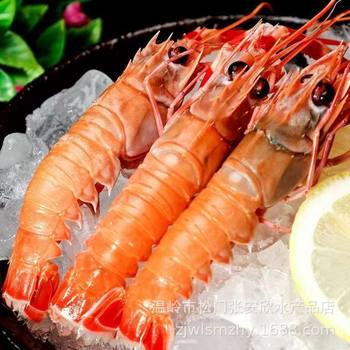 Fresh Domestic Sea Crayfish Sashimi, Fresh Quick-Frozen Non-New Zealand Crayfish, Fresh Catering Japanese Food Buffet Shrimp