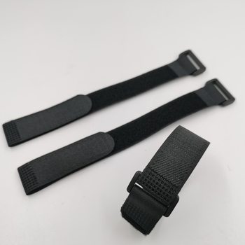 2*80cm Long Outdoor Tent Luggage Reverse Buckle Velcro Tie Binding Belt Cable Management Belt Cable Tie Self-Adhesive