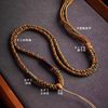 Xizang Necklace Cord, Bead Chain Lanyard, Gold Pendant Cord, Jade Pendant Cord, Eight Treasures Compass, Thangka Pendant Lanyard