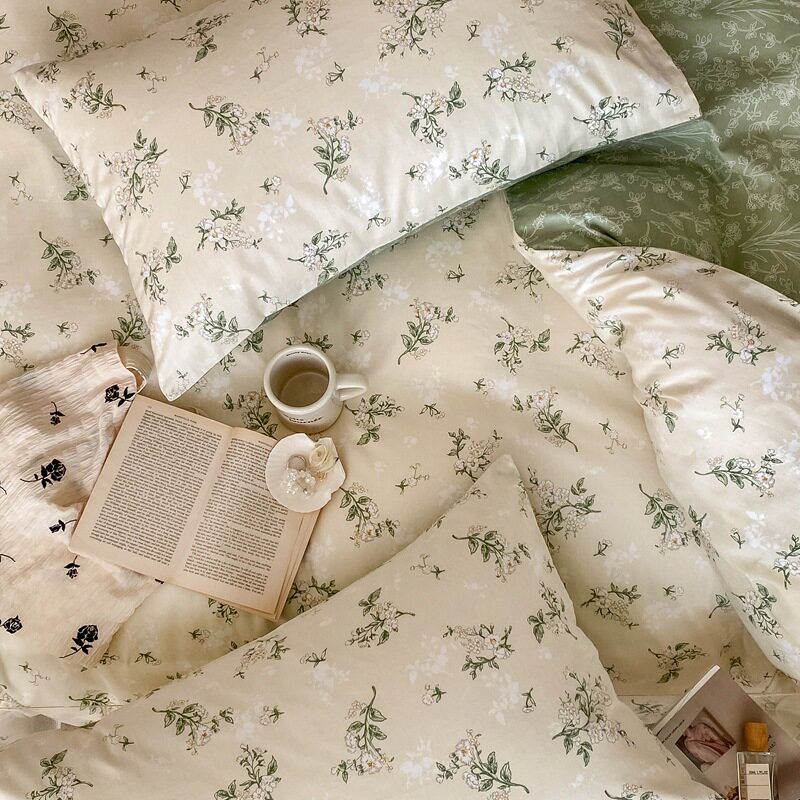 American Cotton Pillowcase Single Cotton Pillowcase 100% Cotton 40S Export American Cross-Border Delivery