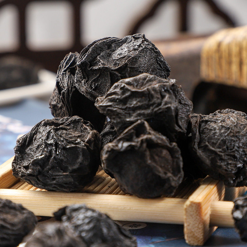 Black Plum, Black Plum Meat, Black Plum Sauce Raw Materials, Chinese Medicinal Materials, Black Plum Powder, Various Cold Backs 500G/Portion