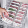 Refrigerator frozen meat sealed box crisper box compartment freezer box onion, ginger, garlic and rice sub-packing box food preparation box