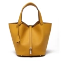 Amber yellow large (silver buckle)
