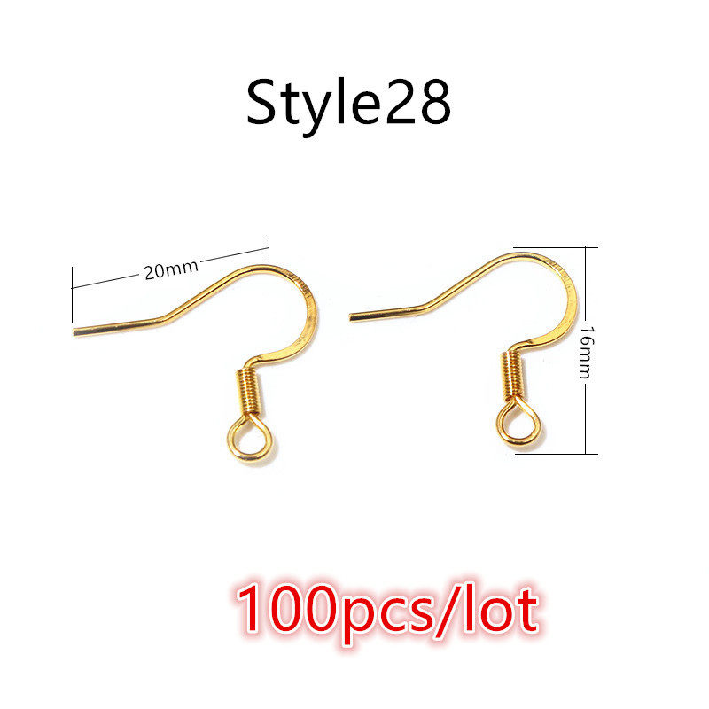 DIY 耳针配件批发 不锈钢耳勾 耳钩 DIY耳环 制作材料 配件