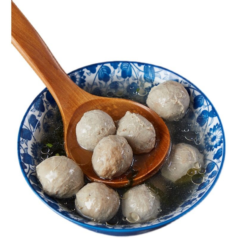 Pinxianyuan Chaoshan Beef Tendon Balls Hot Pot Soup Spicy Hot Pot Bbq Noodles 500g*20 Packs Shantou Beef Balls