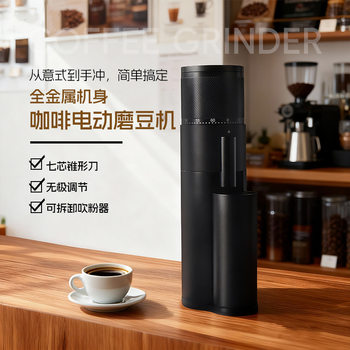 Electric Coffee Grinder for Home Use, Manual Espresso Grinder, Luxury Automatic Small Coffee Grinder
