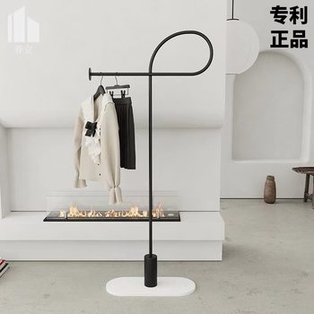 Minimalist Room Coat Rack Living Room Bedroom Floor-Standing Clothes Rack Creative Clothes Rack Home Base