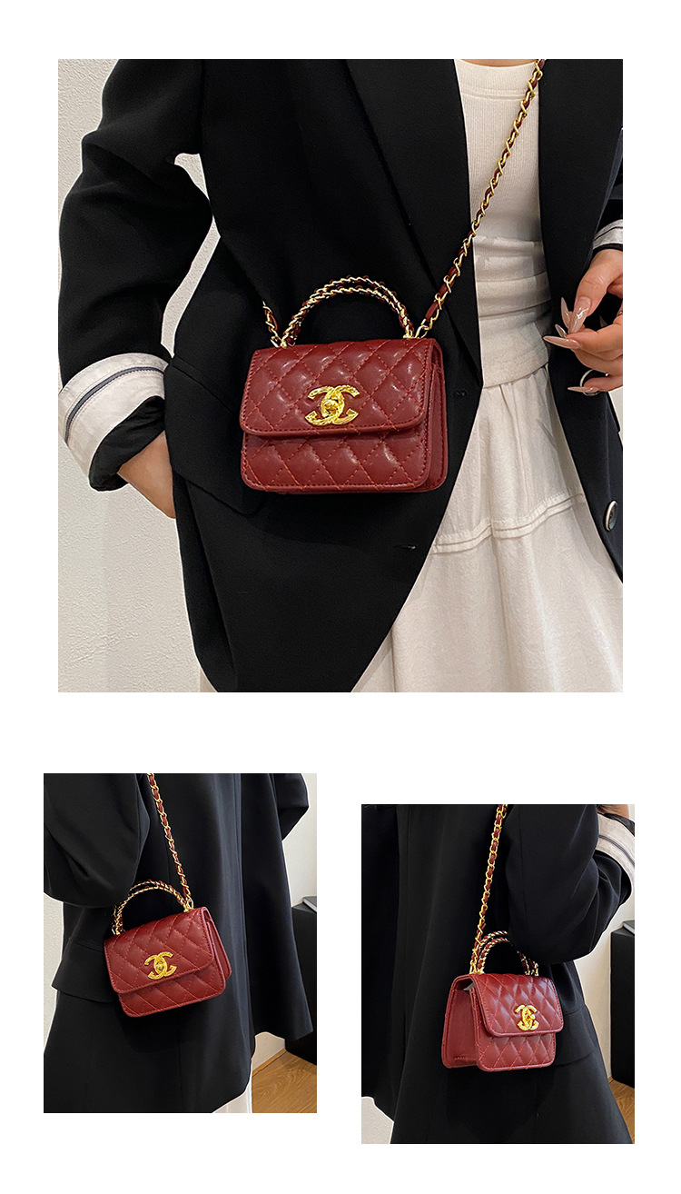 Light Luxury Quilted Women's Bag New Mini Armpit Bag Chain Fashion Shoulder Crossbody Bag Handbag Small Square Bag 13 O1CN01ilRAUc1q1HfuNOj4G !!2219787655435 0 cib