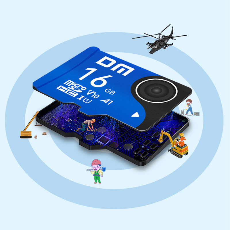 DM TF memory card U1 C10 A1 V10 blue monitoring card high-speed memory card