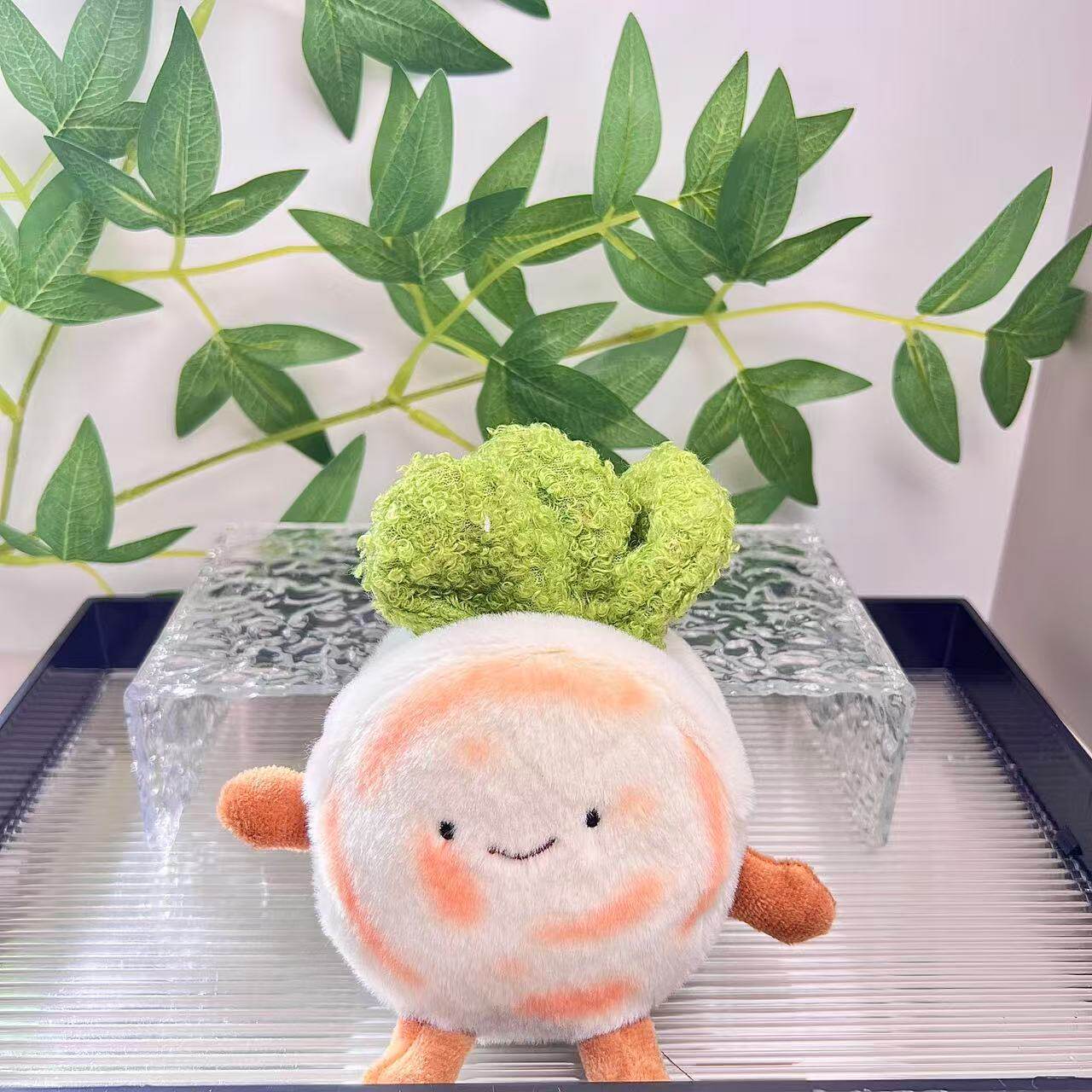 肉夹馍玩偶毛绒玩具陕西西安文创绒可爱馍馍公仔挂件生日礼物女生