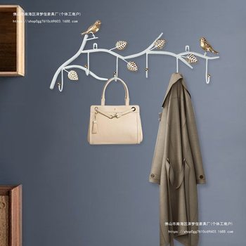 Wall Hook Wall Hanger Bedroom Door Paste Coat Hook Entrance Hook Decorative Wall Hanging