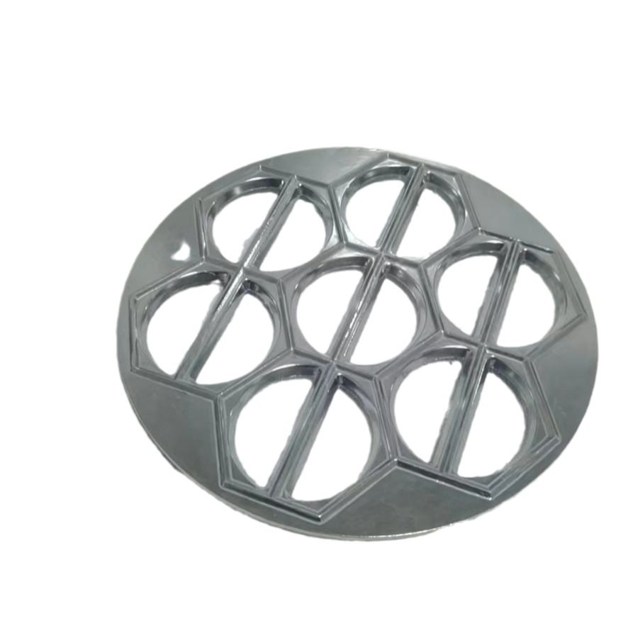 Amazon aluminum alloy household dumpling making mold DIY manual baking tool dumpling plate dumpling skin round mold