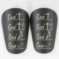 XS size is 8cm long and 5cm wide) black and green new can shin guards